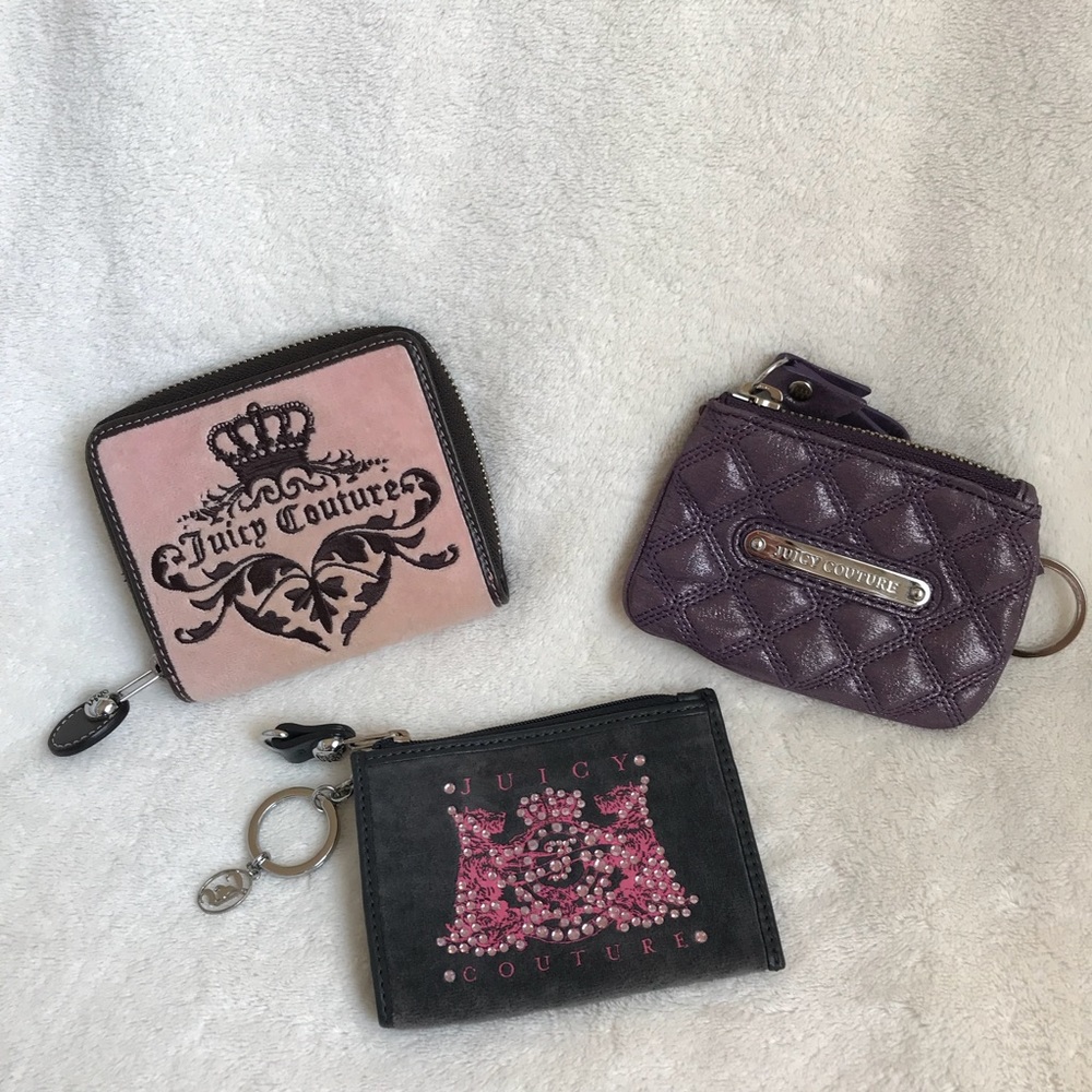 *Original* Juicy Couture 3 Wallet Bundle